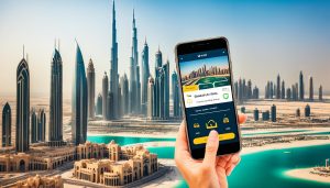how to book taxi in dubai