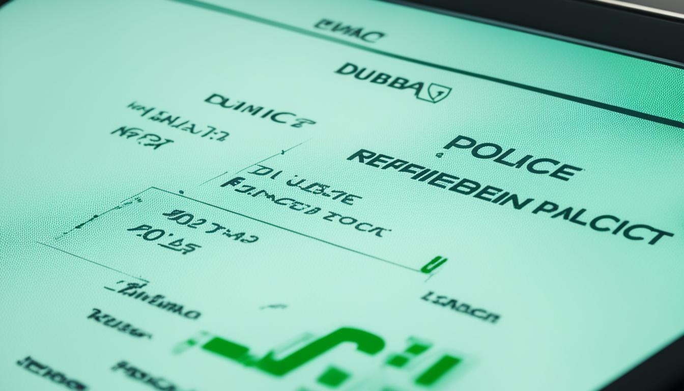 How to Get Dubai Police Accident Report by Reference Number?