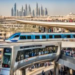 how to get to monorail dubai by metro