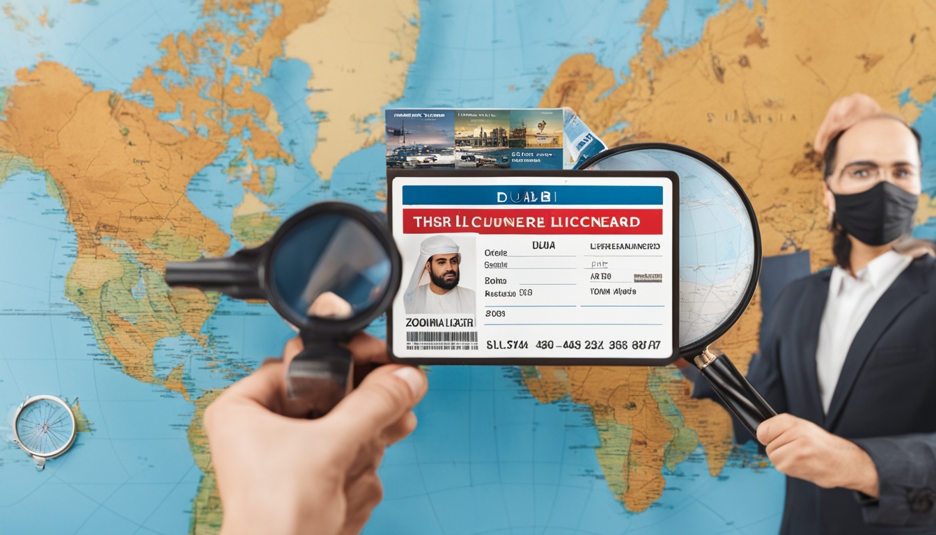 how to make dubai driving license international