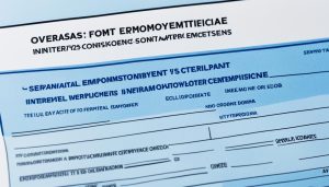 how to get overseas employment certificate online