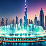 what time is the fountain show in dubai
