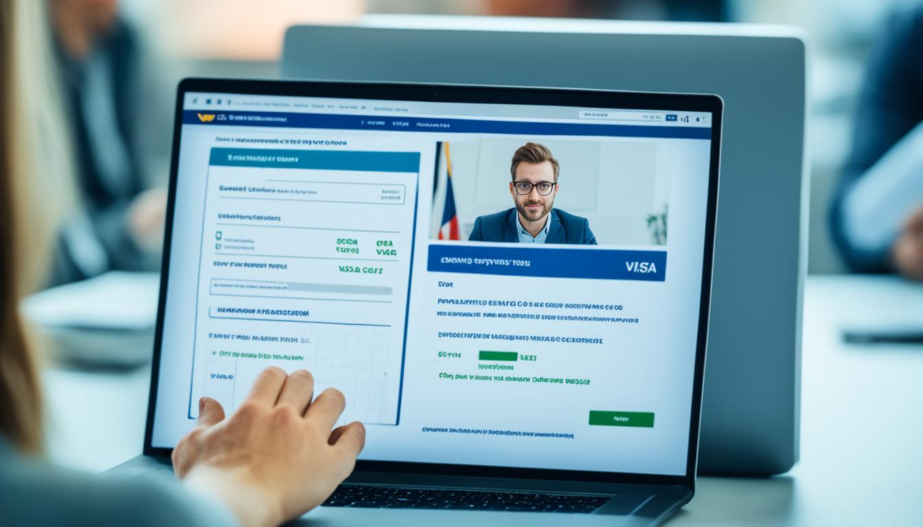 how to check entry visa status