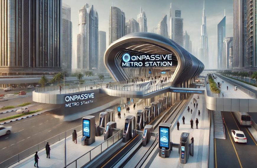 how Onpassive Metro Station Supports Dubai’s Vision for Smart Cities