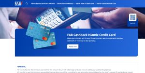 5. FAB Cashback Islamic Credit Card (for Expats)