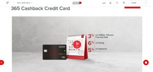 9. ADCB 365 Cashback Credit Card
