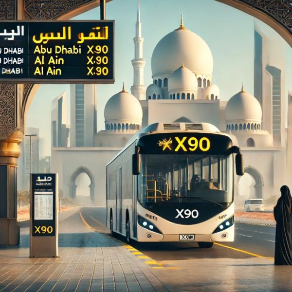 Abu Dhabi to Al Ain Bus Timing