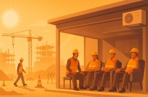 How Does the UAE Address Labor Conditions During Peak Summer