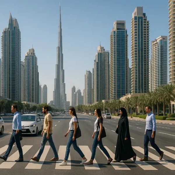 Jaywalking Fine in Dubai